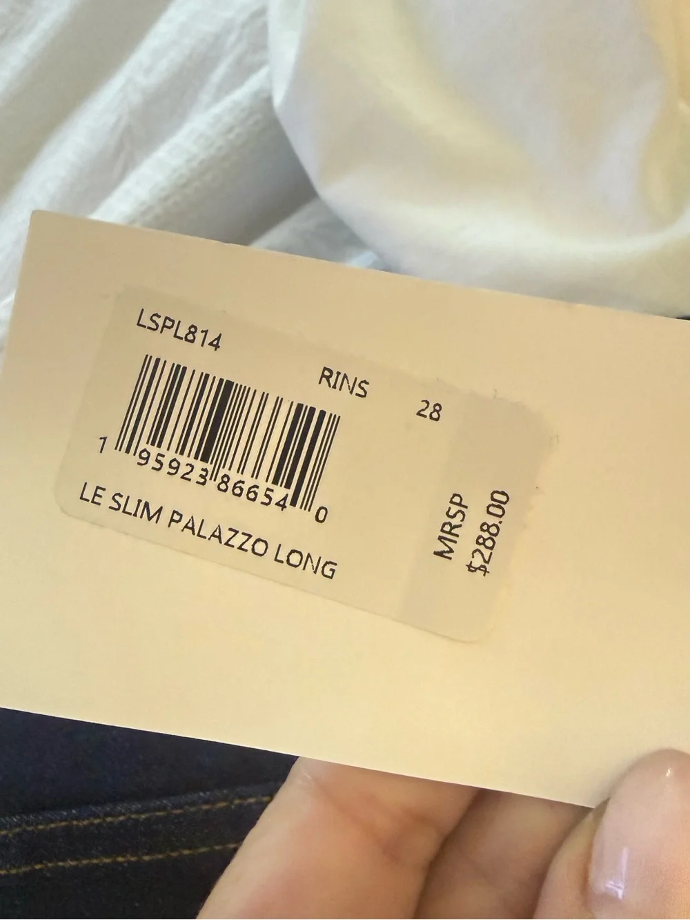 FRAME ‘Le Slim Palazzo Long’